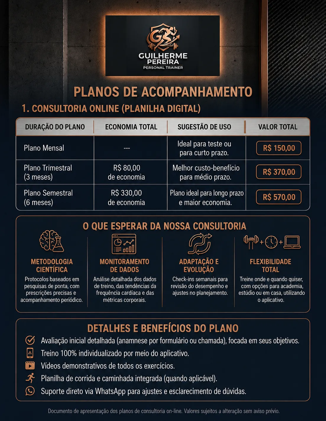 Plano de Consultoria Online